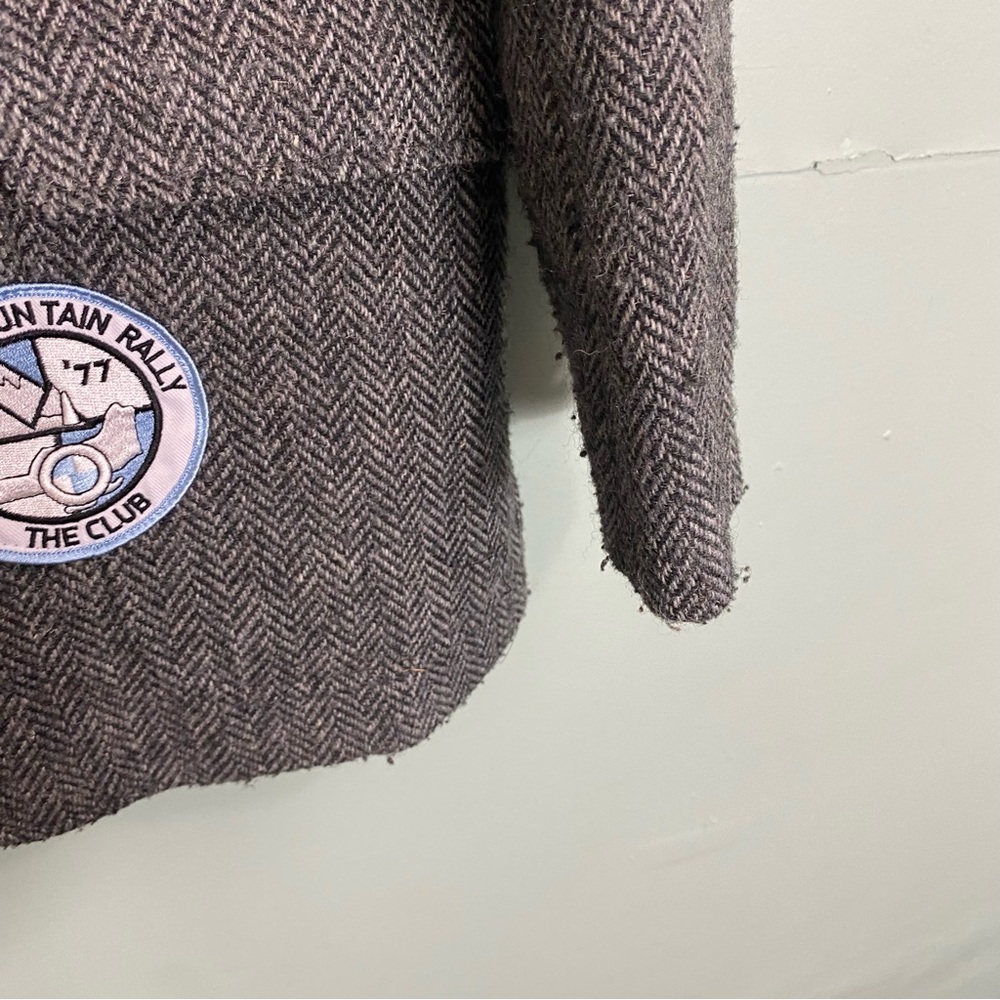 Riley Patchwork Relaxed Blazer Gray Herringbone S… - image 7